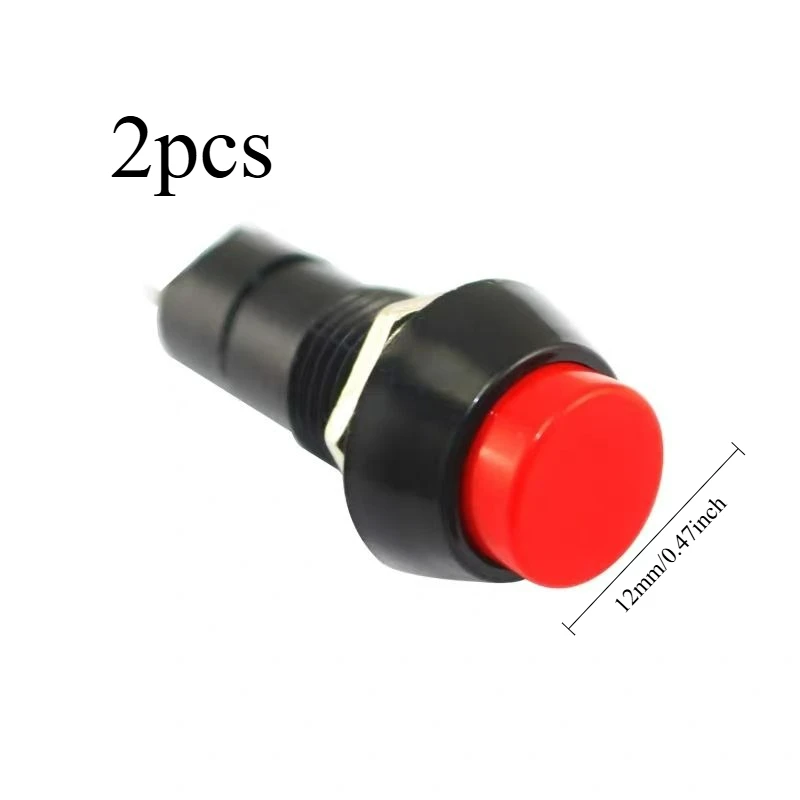2pcs JX12 Small Round Setting Button for Coin Operated Arcade Machine Best Price Game Accessories Coin Operated Games
