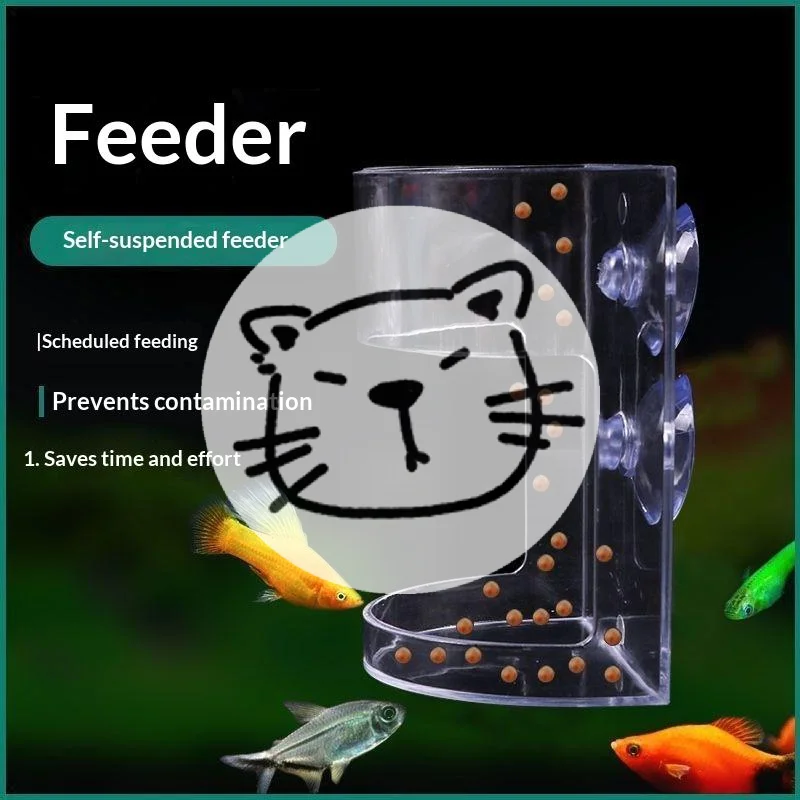 Aquarium Fish Popular - Popular 1/3/5Pcs Floating Food Tray Feeder