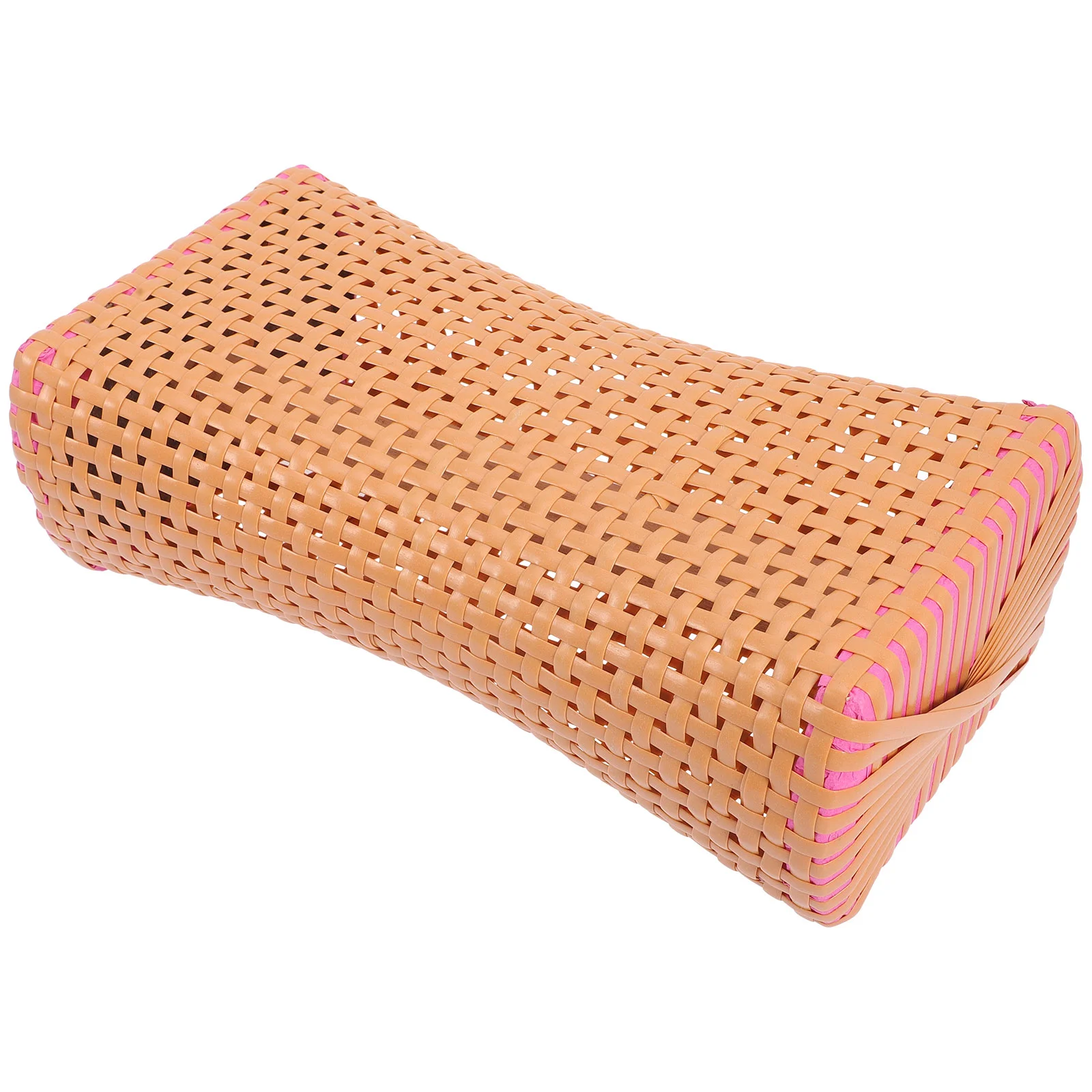 

Bed Pillows Home Supplies Bamboo Neck Cushion Pad Footspa/bath Soaker Massager with Heat Rest Breathable Elder