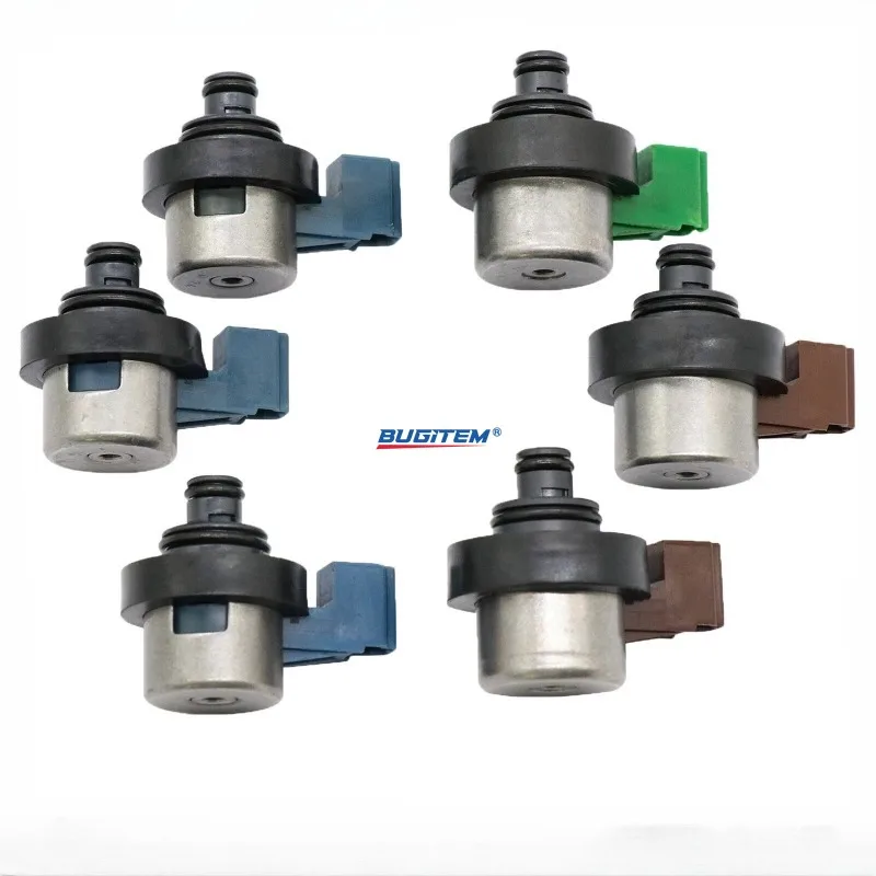 

6PCS 4EAT Automatic Transmission Shift Solenoids Kit 31705AA440 31705AA441 31705AA4419L For Subaru Forester 2001-2014 Outback