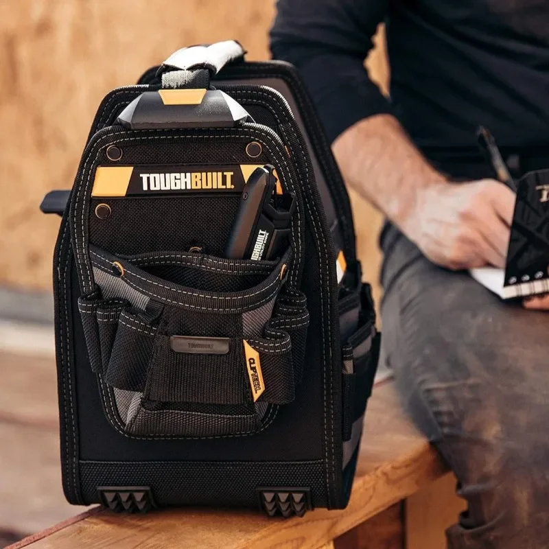 ToughBuilt TB-CT-180-8 Borsa tote da 8" con strumenti ClipTech Borsa da imballaggio TOUGHBUILT