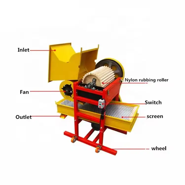 Automatic peanut sheller special seed small household