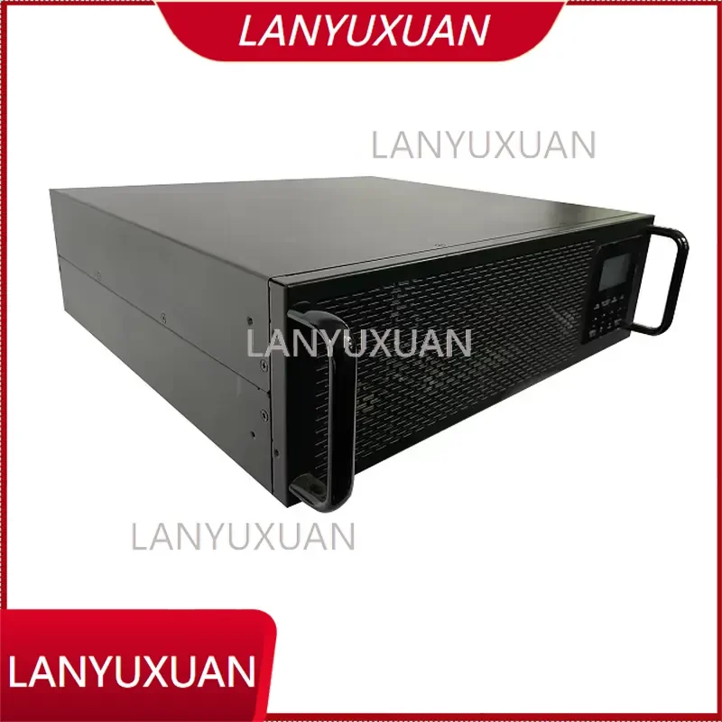 19 Rack Mount UPS 3kva~6kva 48V DC 230V AC Online Ups 6kva with Charging Function