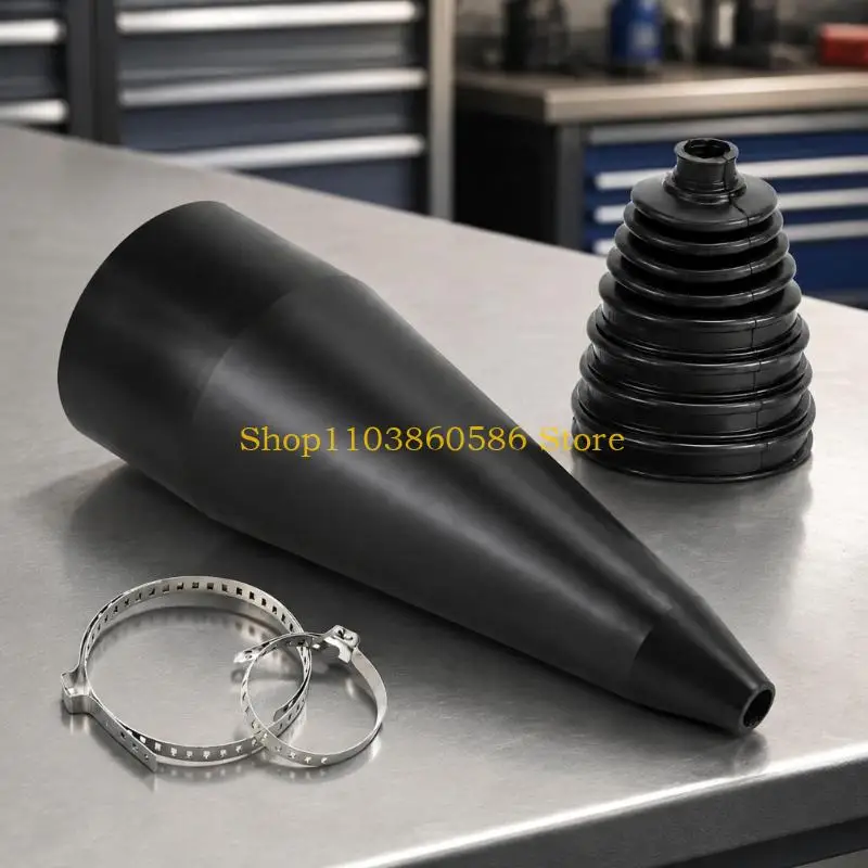242A Silicone Driveshaft CV Boot with Guide Cone for Garage Repair Use