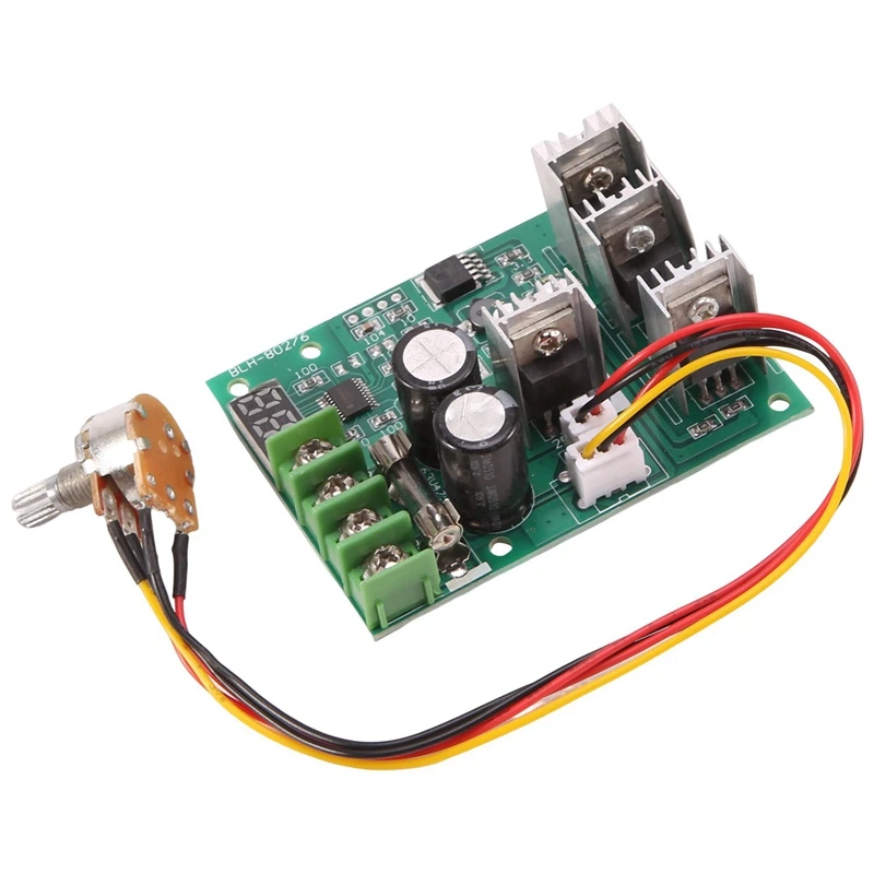 DC 6-60V 30A Einstellbare LED Digital Motor Drehzahlregler PWM DC Motor Drehzahlregler 12V 24V 36V 48V