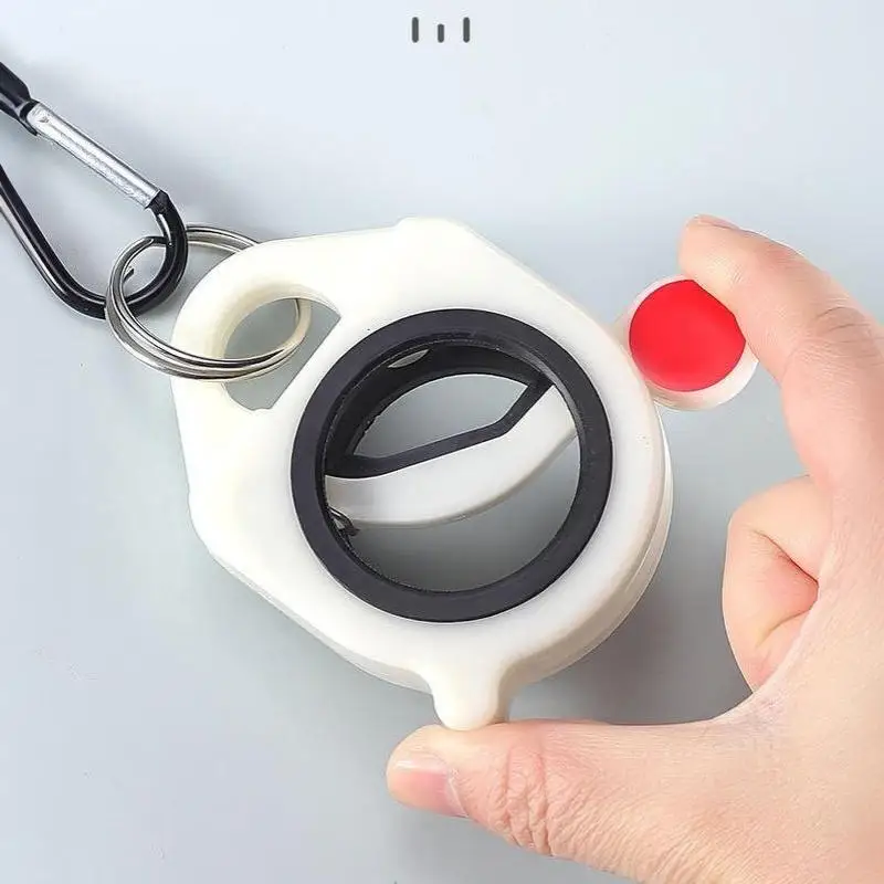 *1Pcs Lightweight Plastic Cable Holder Reusable Glow-in-the-Dark Zip Tie Organizer For Easy Organization Stain & Sand Resistant