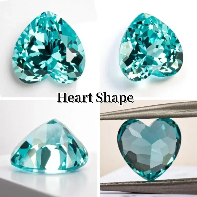 Laborgezüchteter Paraiba-Edelstein für DIY-Schmuckherstellung, Smaragdschliff-Einlage für Ring, Halskette, Armband, AGL-zertifiziert für fortgeschrittene Handwerkskunst – Detail 20
