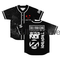 All in one Baseball Jersey Deorro Sullivan King Zedd Merch Short Sleeve Shirts Women Men Streetwear Tee Hip Hop Clothes