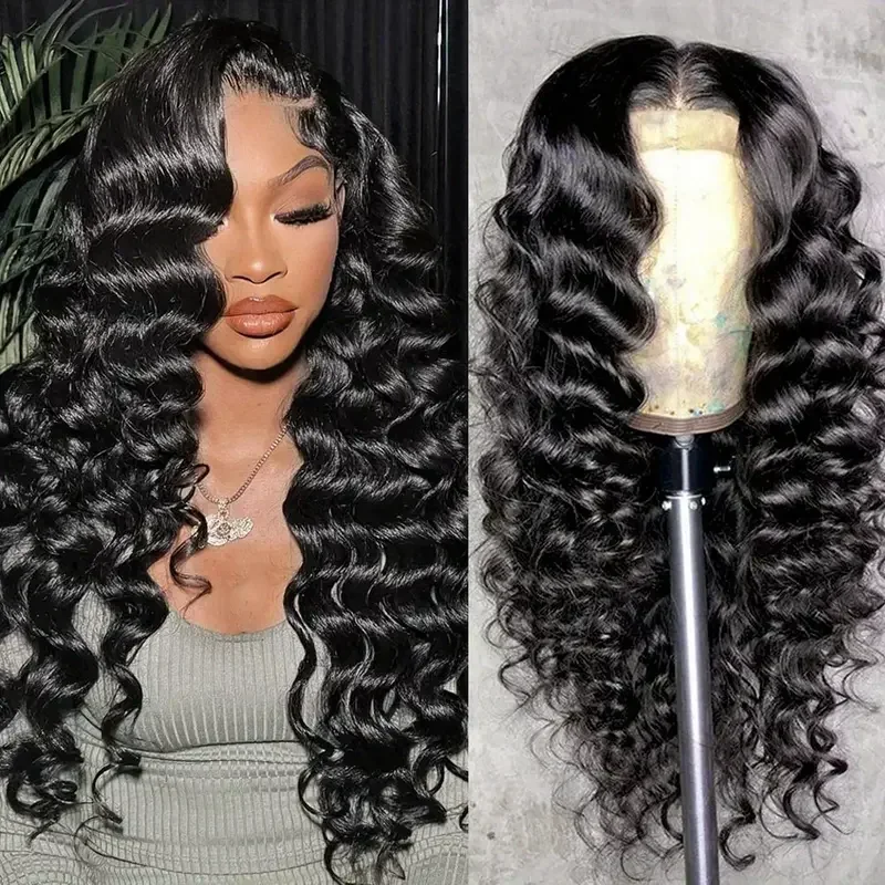 

Valuri 250 Density Loose Wave 13x4 13x6 Hd Transparent Lace Front Human Hair Wigs Pre Plucked Wig 30 40 Inch For Women