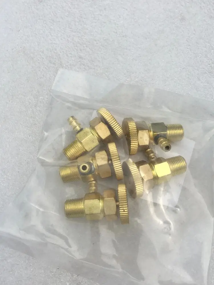 5 pieces 6598102 Fuel Bleeder Valve Injector Pump Valve Suitable for Bobcat Loader S130 S150 S160 S175 S185 S205 S510