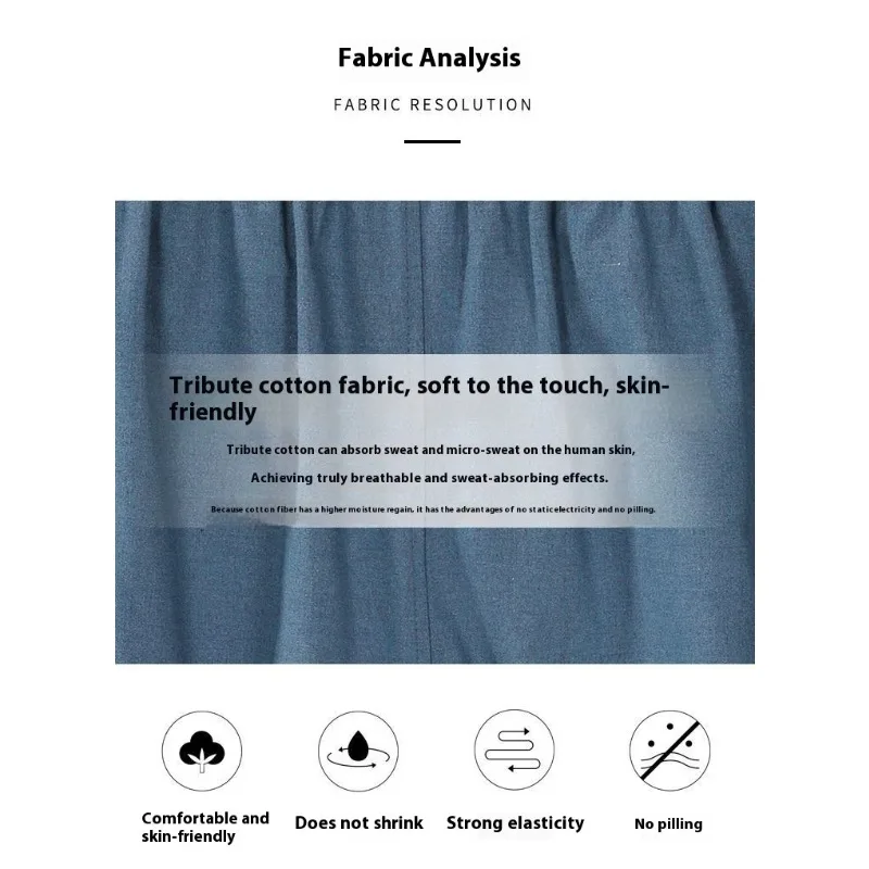 Massage Therapy Pants Split Leg Design Loose Fit Spa Uniform Unisex Thai Foot Care Practitioner Breathable Comfortable Trousers