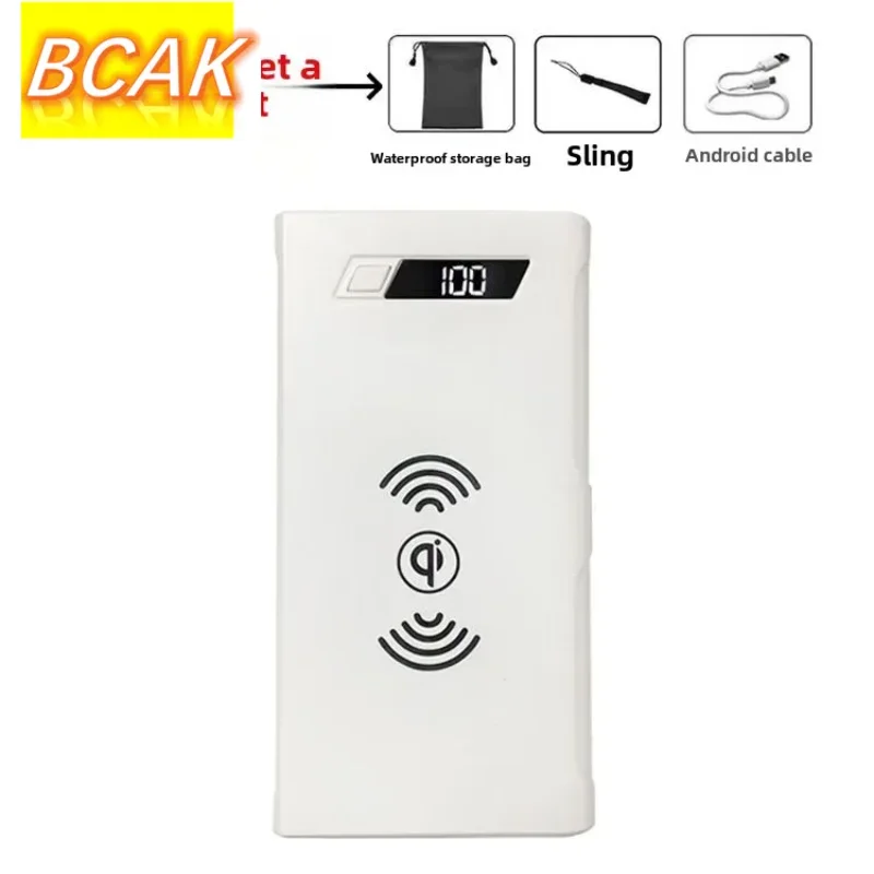 BCAK Brand Discount Store Universal Mobile Power Supply 10000 MAh Portable Power Bank Wireless Charging BCAK Outdoor