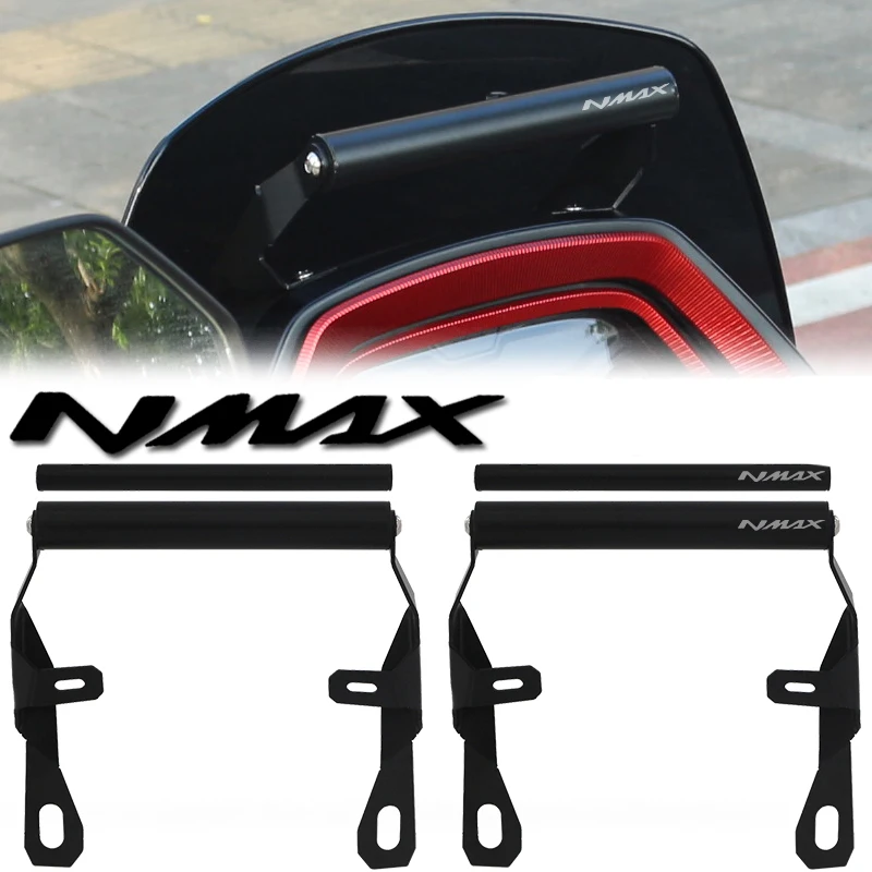 For Yamaha NMAX155 N-MAX 155 2025 2026 Motorcycle GPS Phone USB & Wireless Charging Navigation Bracket Holder Mount Stand