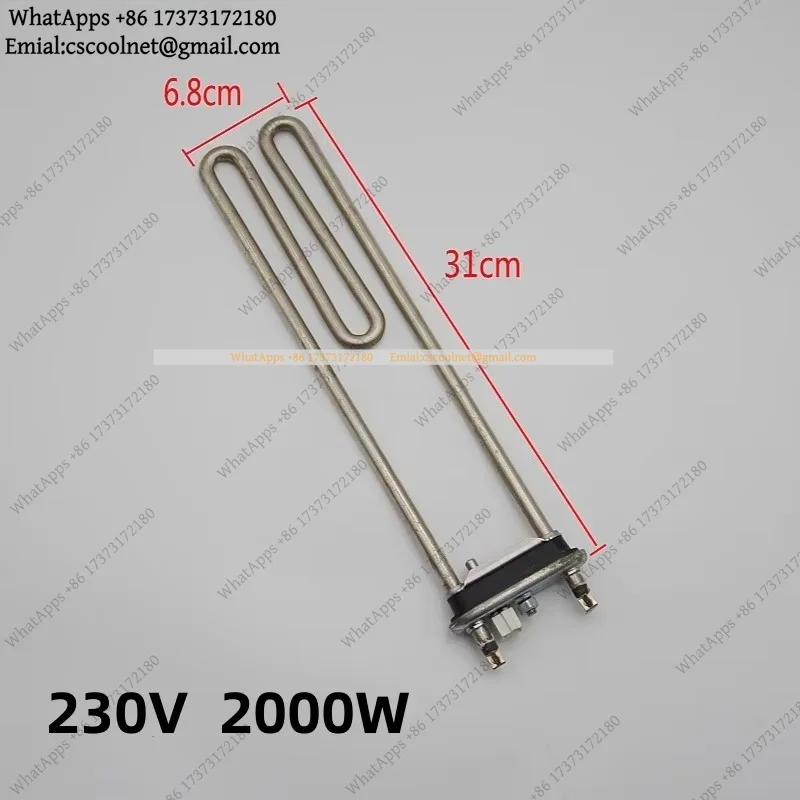 k3 Washing Machine Heating Element 1100W/2000W AC230V – 15/26/33cm Heater Tube Replacement Parts