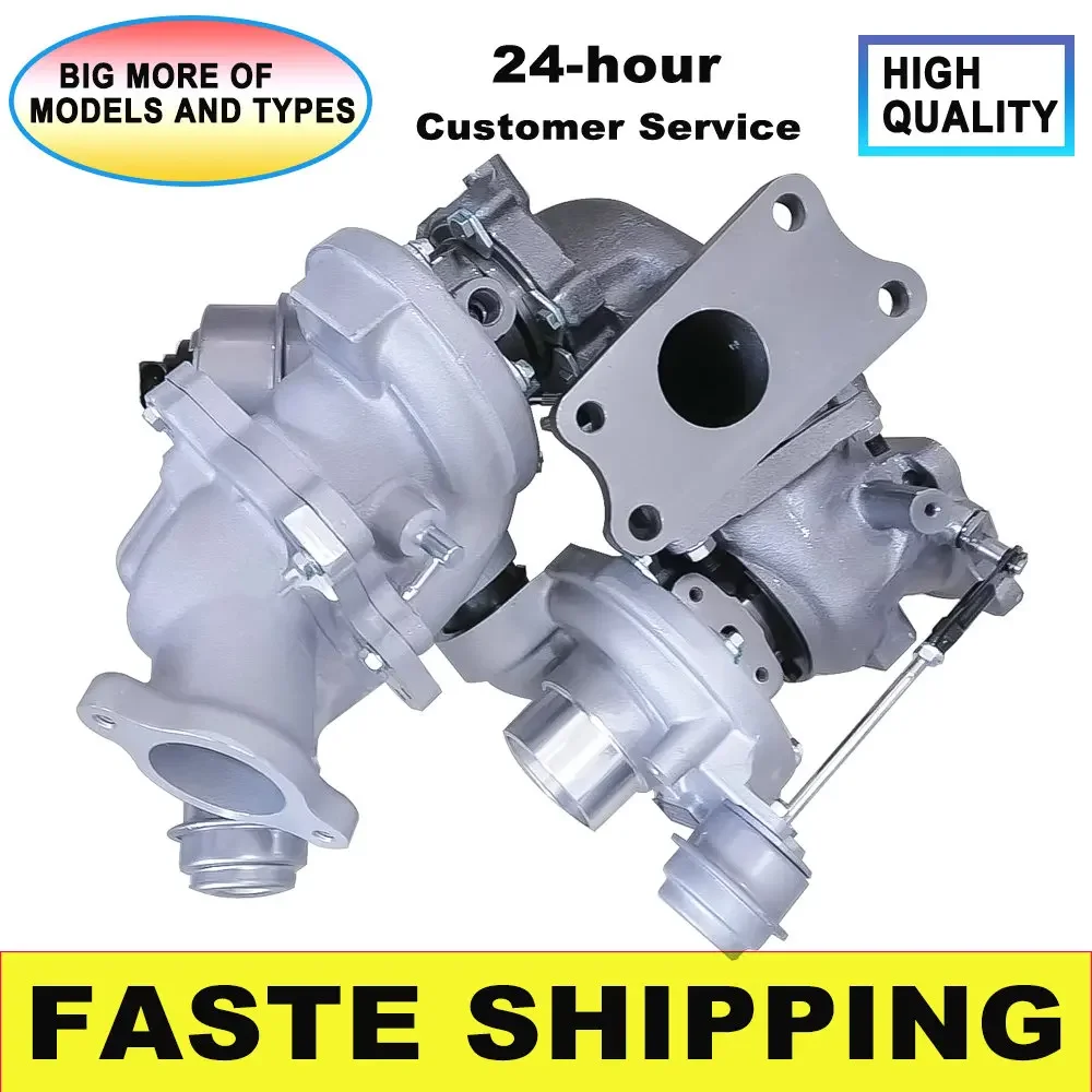 

Twin Complete Turbo charger GT1238Z Full Turbine for Mazda CX-5 SH01 2.2L Passenger 2014 GT1752S 810357 Full Turbocharger 810356
