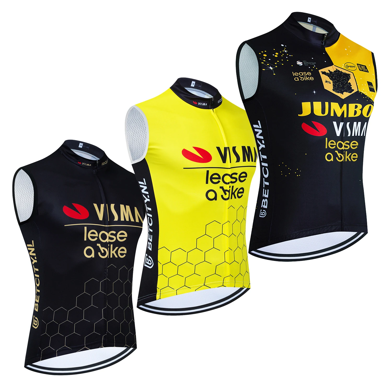 Tour 2025 UAE Radtrikot Team Lease A Fahrradweste Windjacke Herren Damen Reiten Ropa Ciclismo Ärmelloses Fahrrad-Maillot-Trikot