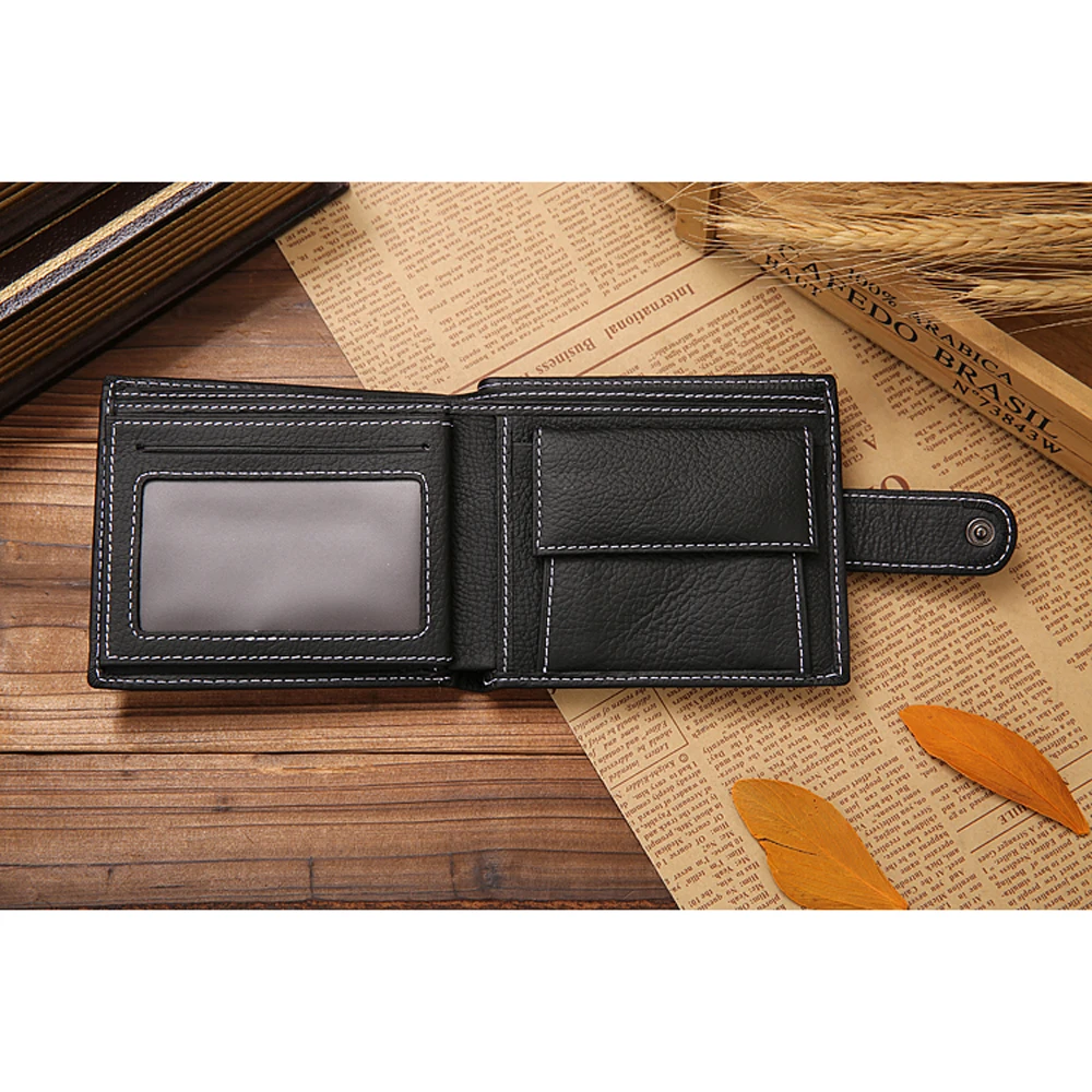 남성 지갑 남성 지갑 정품 가죽 슬림 Caibu Small Gift Money Bag Business Card Holder Man Card Holder Perse Hammock Gold