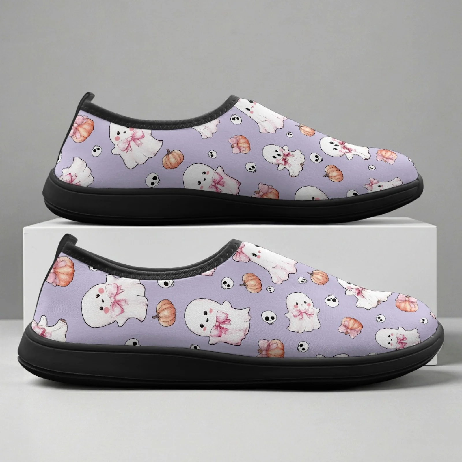 PENSTROLL Ghost  Pattern New Design Casual Shoes Hiking Shoes for Men Non Slip Barefoot Minimalist Shoes