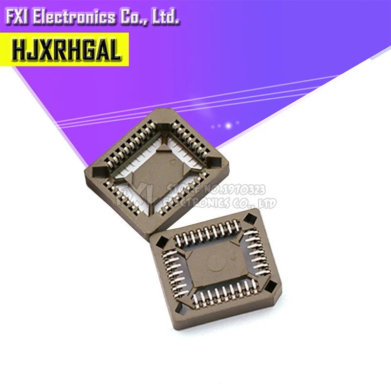 10PCS PLCC32-SMD IC Socket , PLCC32 Socket adapter , 32 Pin PLCC Converter new