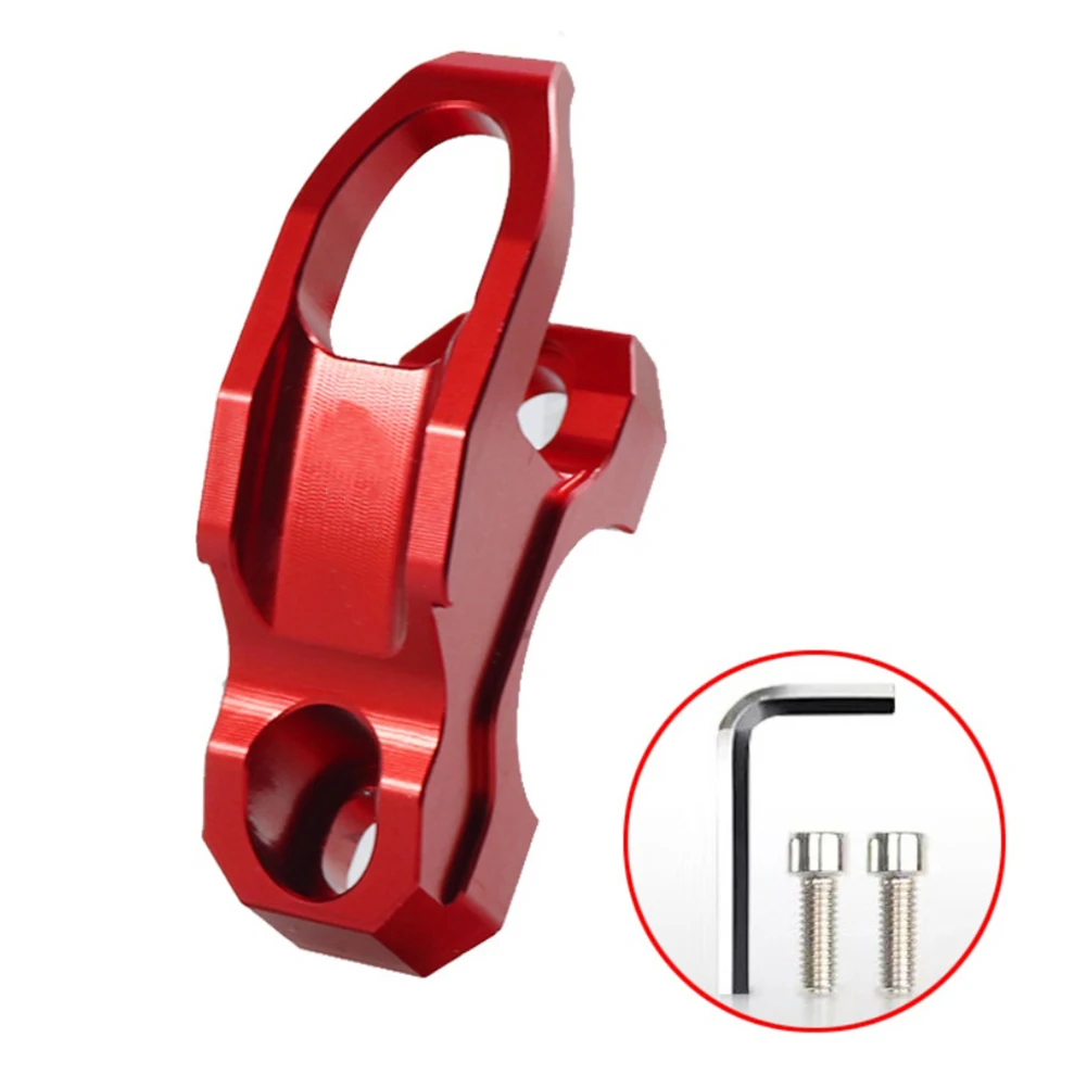 For Honda for pcx 125 150 160 Scooter CNC Aluminum Alloy Helmet Hook Clamp Bag Holder Replacement Black Red Blue Titanium