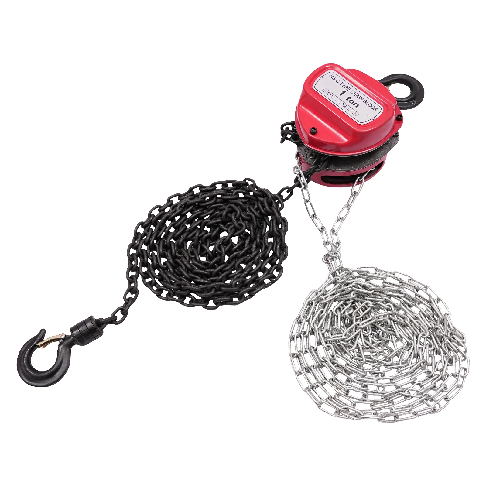 Wciągnik łańcuchowy 4M 1T Ręczny wciągnik ręczny Stalowy wciągnik łańcuchowy Garaże, magazyny