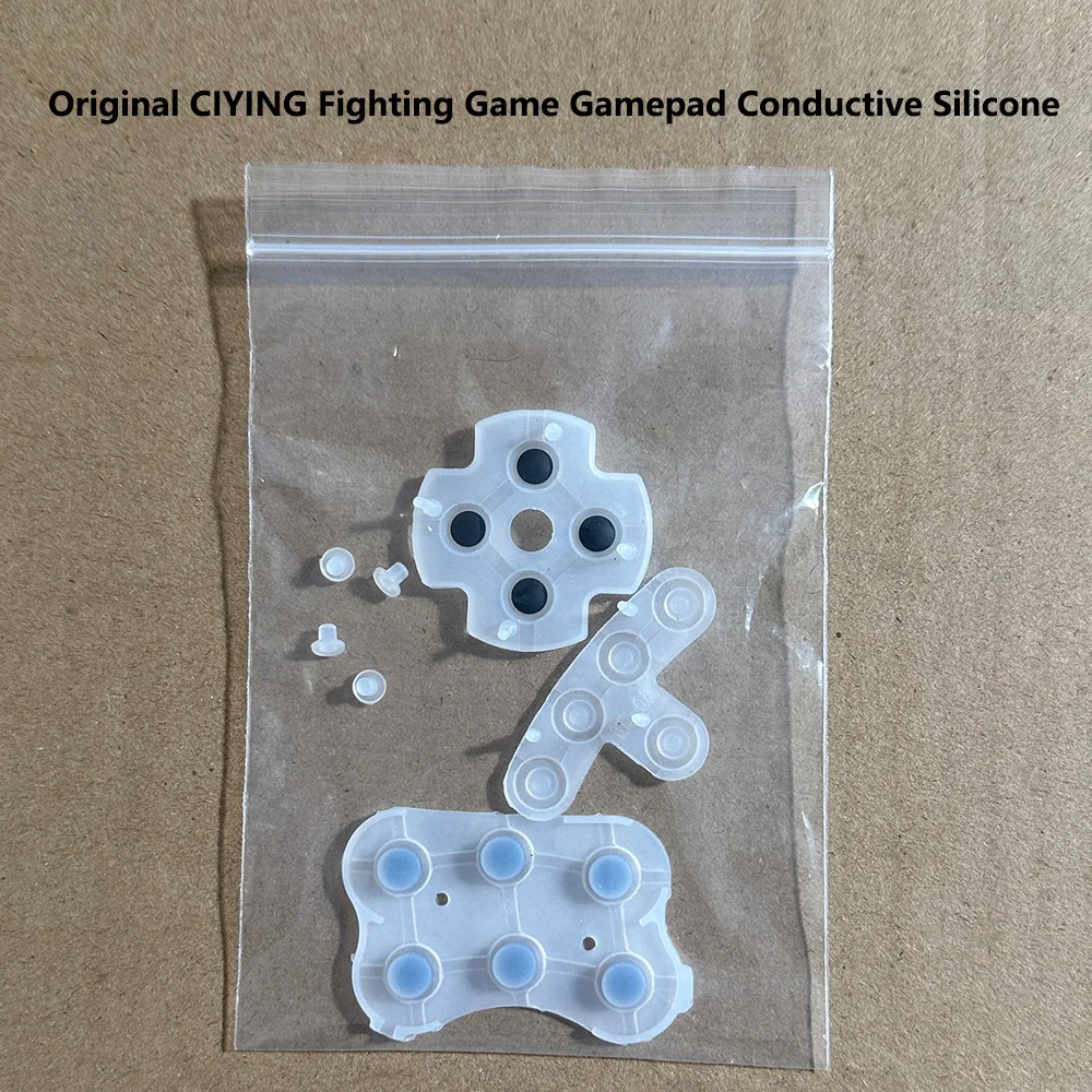 Original Betop BEITONG BTP-C3 CIYING Fighting Gamepad Replacement Silicone Conductive Rubber Pads 1 set for PS3 Game Controller