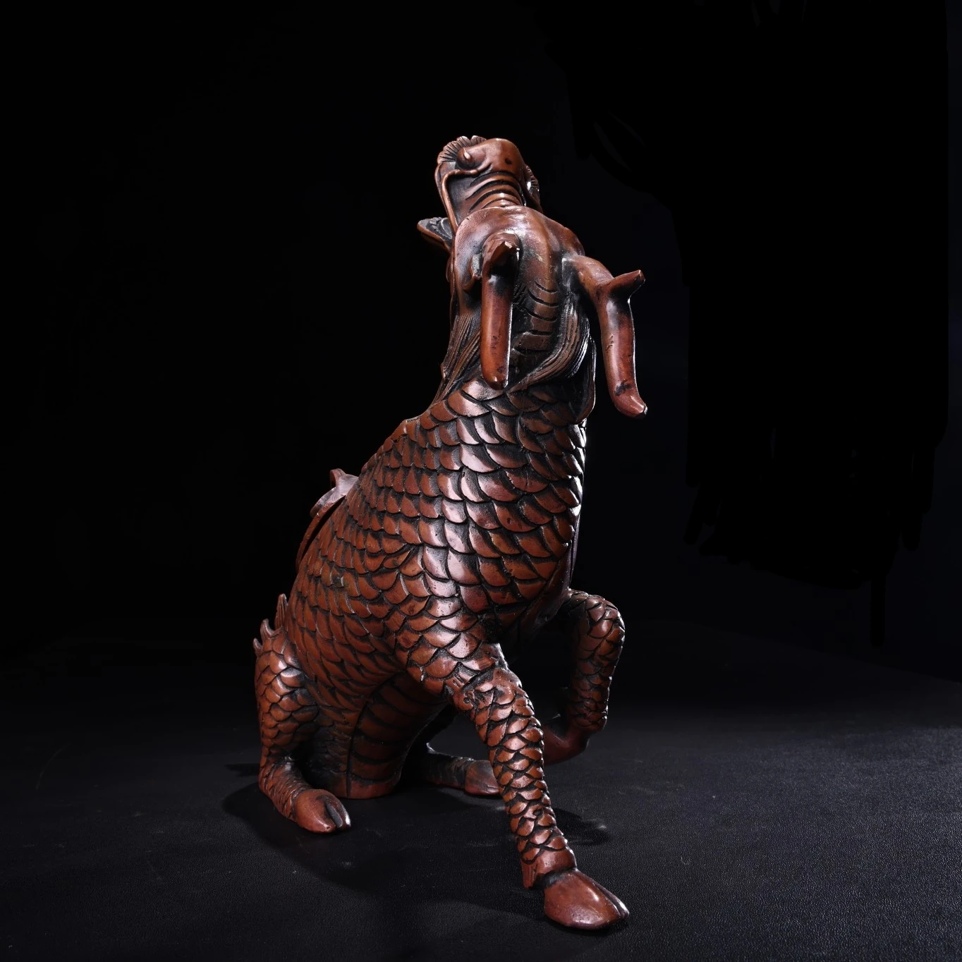 9 "المعابد النيبالية القديمة القديمة الأرجواني البرونزية السماء مشاهدة الوحش القوات الشجاعة يونيكورن مبخرة تاون هاوس طرد الأرواح الشريرة