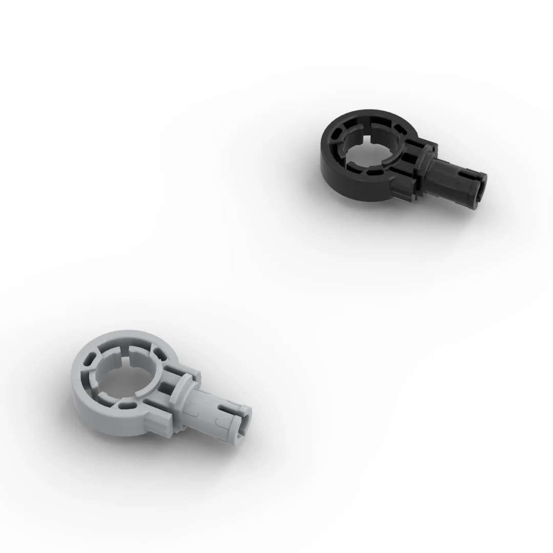 Small particle building block MOC 41680 technology parts rotating joint link accessories DIY assembly toy