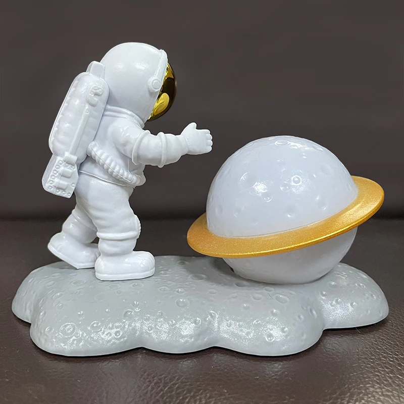 Astronaut ornament spaceman Decorations Astronaut night light Desktop ornaments Summer Decor CreativeBirthday Gifts