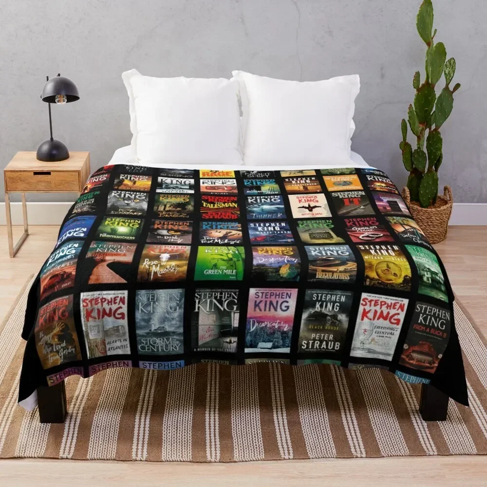 

Complete works of stephen king Throw Blanket Single Thermal for babies Thins Blankets