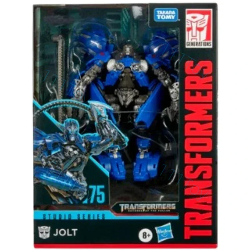 Op voorraad Hasbro Transformers Classic Toys Studio Series SS75 Deluxe Class Jolt Action Figure Robot Toy Collectibles Gift Hobby