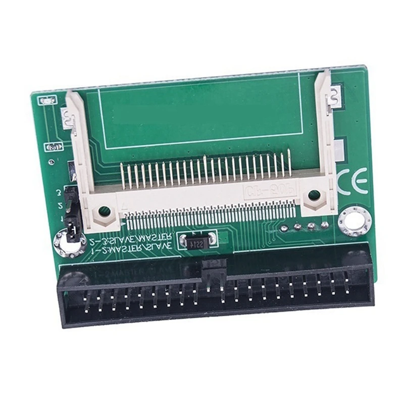 Kartu adaptor CF ganda untuk IDE kartu SSD Flash kompak untuk kartu adaptor HDD SSD Laptop 3.5 inci IDE