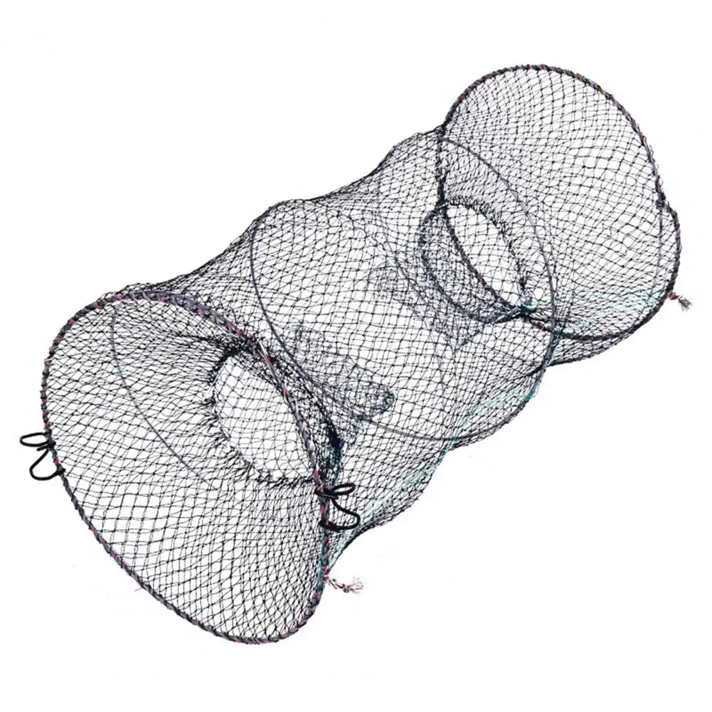 

Foldable Crab Cage Crab Shrimp Trap Portable Reusable Fishing Bait Traps for Catching Fish Crab Shrimp Quick Set-up for Easy