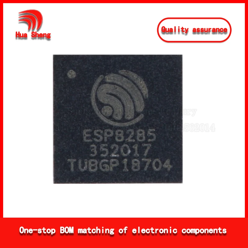 Original Genuine Esp8285N08E Esp8285 Silk Screen Qfn-32 Package Wireless Wifi Transceiver Chip