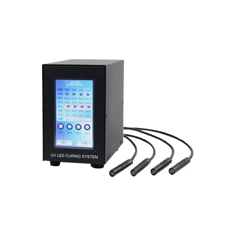 Curing machine multi-channel touch point light source curing light source lamp head lens