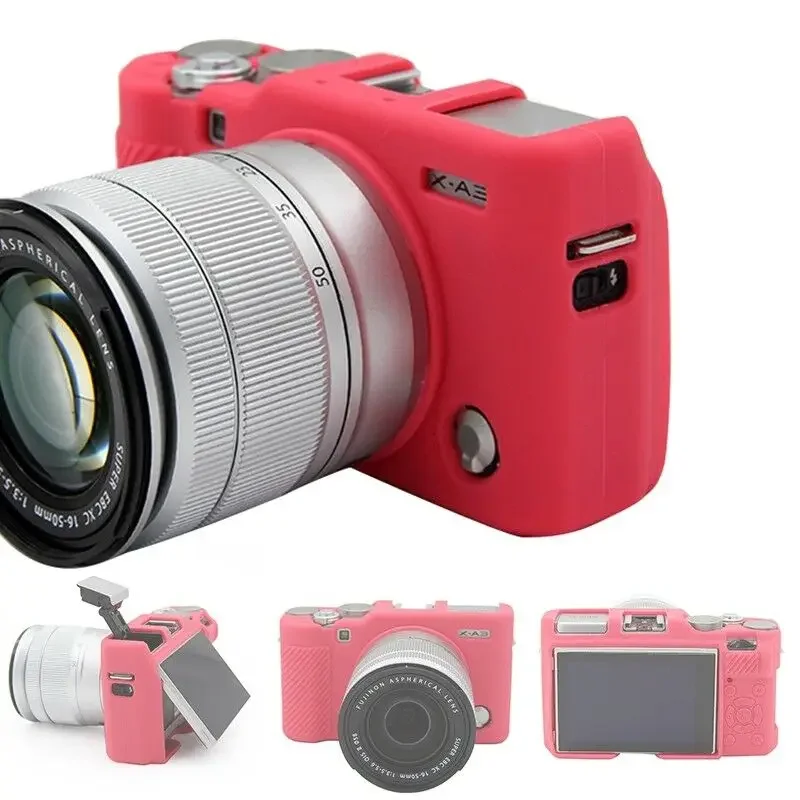 Funda protectora de silicona suave para cámara DSLR Fujifilm XA3/XA5/XA10/XA20, nueva bolsa Fujifilm, bolsas para fotos para cámara