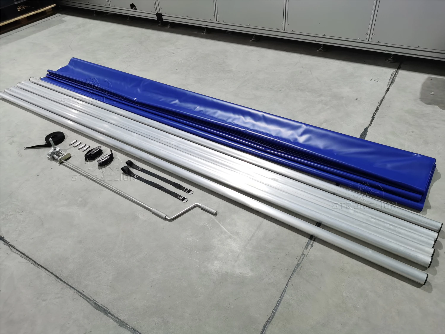 Factory Supply Swimming Pool Cover with Aluminum Pipe