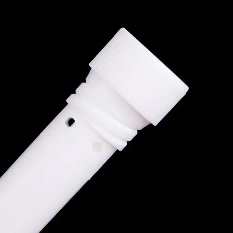 Tubos de inhalador Nasal blanco vacíos rellenables con mechas de algodón, contenedores de inhalador Nasal en blanco para aromaterapia de aceites esenciales, 10 Uds.