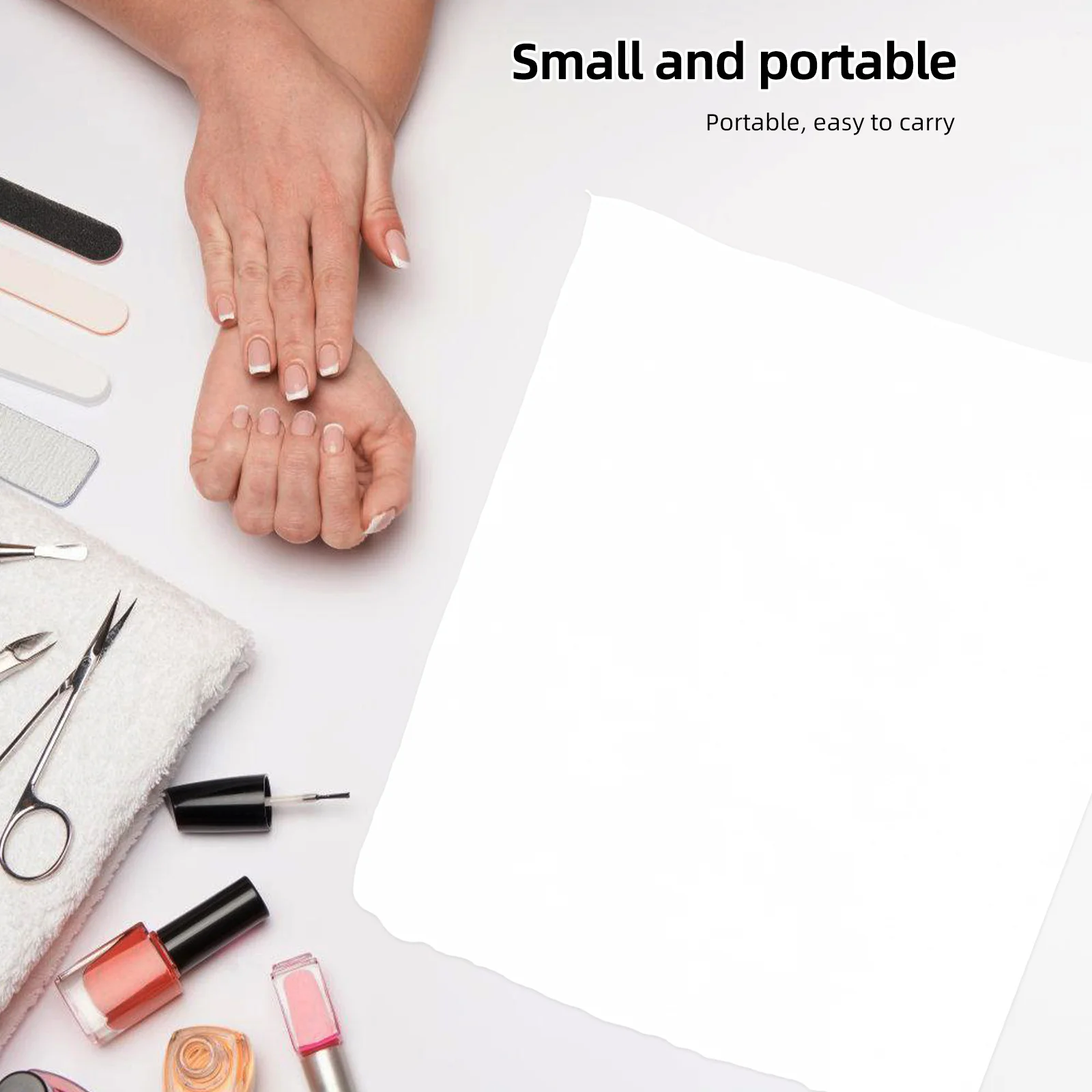 

Wrinkle Chiffon Handheld Decorative Fabric For Nail Art Jewelry Photography Background Props Small Product Display