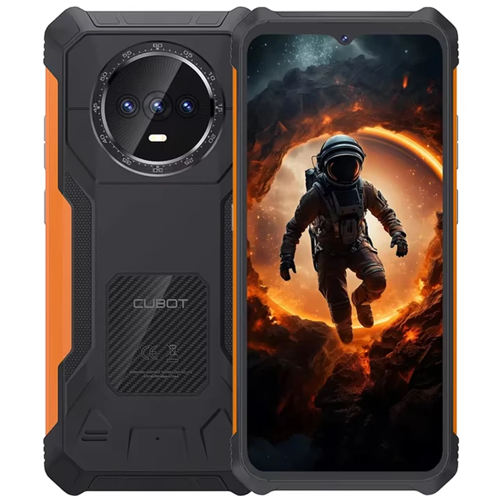 Cubot KingKong ES Rugged Smartphone 16GB RAM 128GB Storage 4G LTE Network 5100mAh Battery 6.56" 90Hz Screen 48MP Camera Android