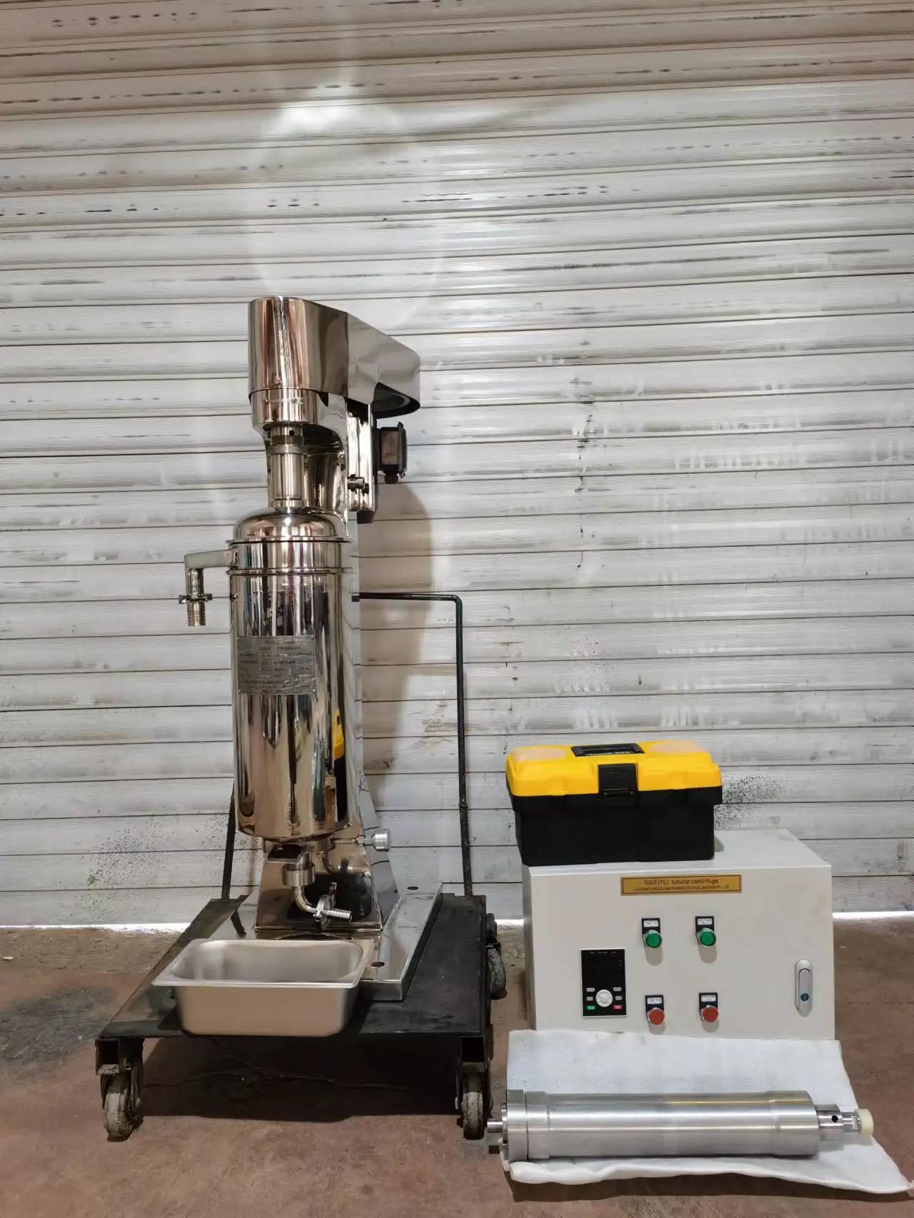 Industrial Tubular Centrifuge Efficient Separation Automatic Tubular Centrifuge Separator for Oil Water Separation Bio