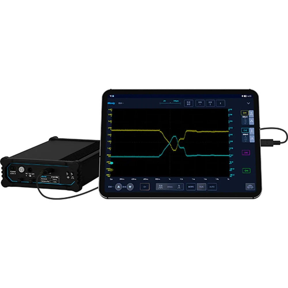 Micsig VATO2004 typ podziału oscyloskop samochodowy 200Mhz 4CH 50Mpts częstotliwość próbkowania 1GSa/S wielofunkcyjny zakres diagnostyczny