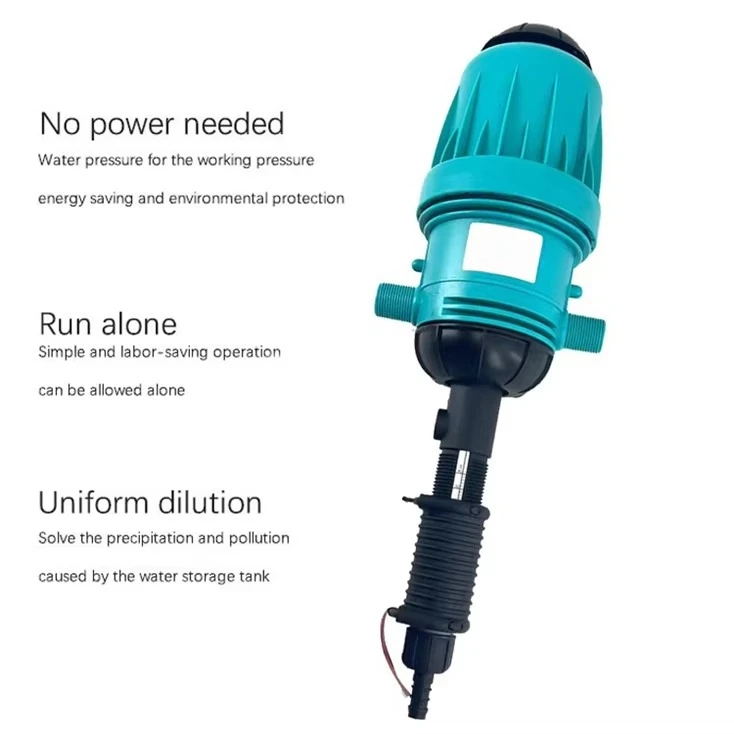 Automatic Piston Pump Chemical Fertiliser Dispenser Hydroponic Fertigation Doser Injector Dosing Pump