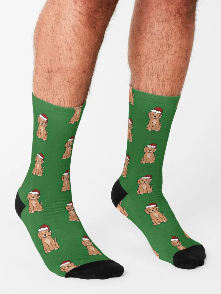 Calcetines de Navidad Cavapoo / Cockapoo para hombre y mujer, medias deportivas geniales