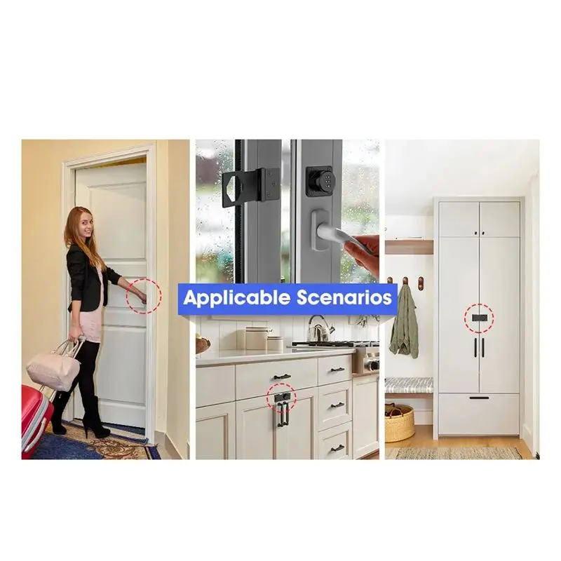 [NEWA08R】 Household Security Cabinet Password Locks Keyless Drawer Combination Coded Locks Cabinet Coded Locks