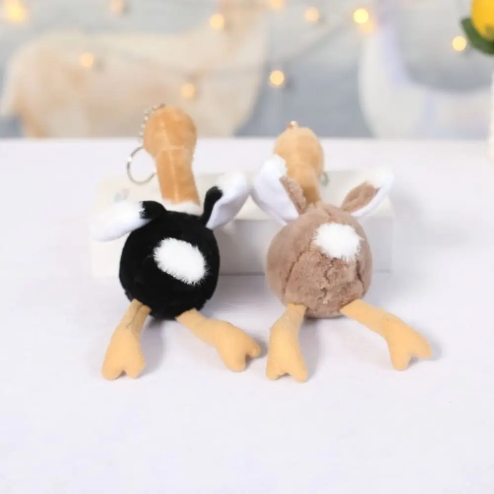 

Rooster Soft Ostrich Cute Design Kawaii Style Keychain Sweet Style Keychain Key Ring Decor