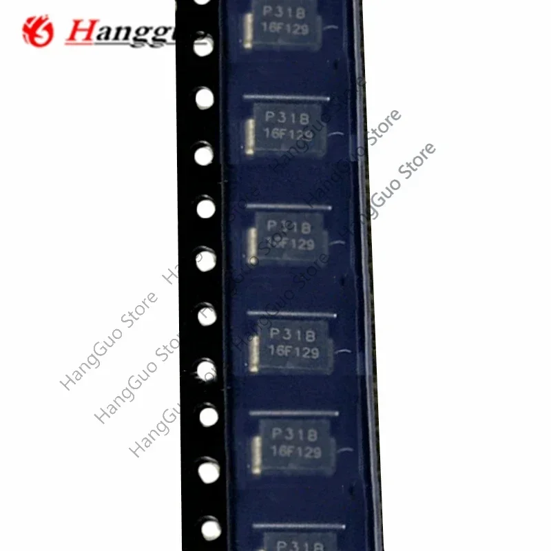100Pcs/Lot P3100SBLRP P3100 P31B DO-214AA IC Chip  Best quality
