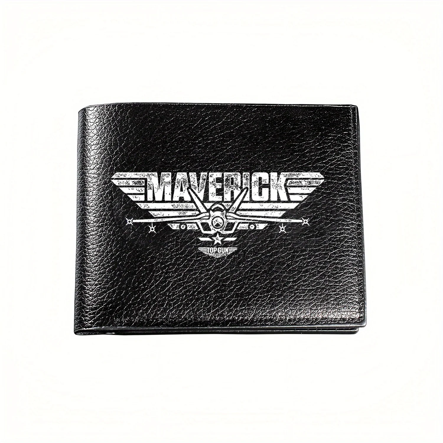 

Top Gun Maverick Fighter Jet Graphic Print Wallet Business Mens Casual Elegant Simple Practical Quality Wallet Stylish Printing