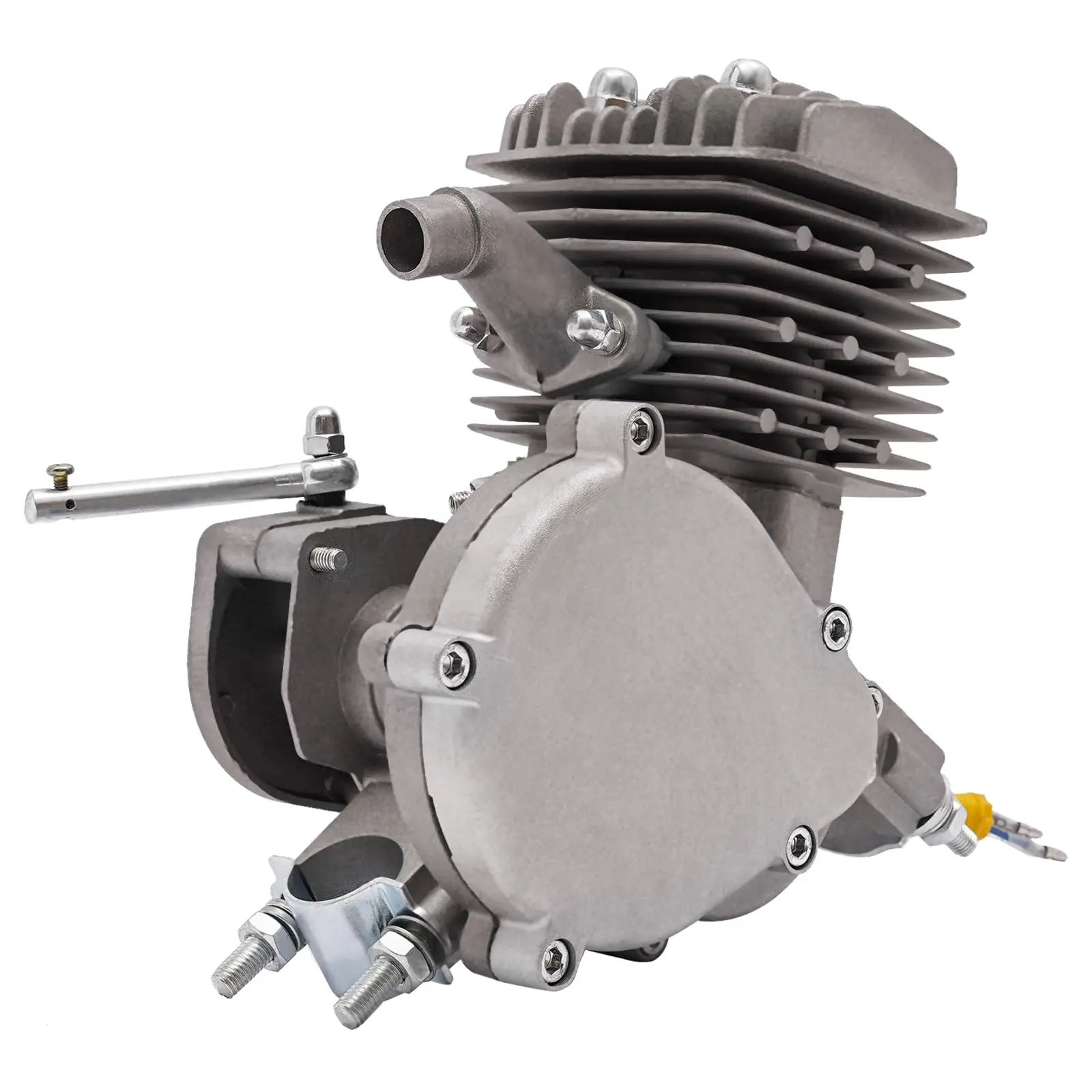 

2-Stroke 80Cc Gas Motorized Bicycle Engine Kit, 5500R/Min Petrol Motor for Mountain Bikes, Cruisers, Motorcycles, Road Bikes