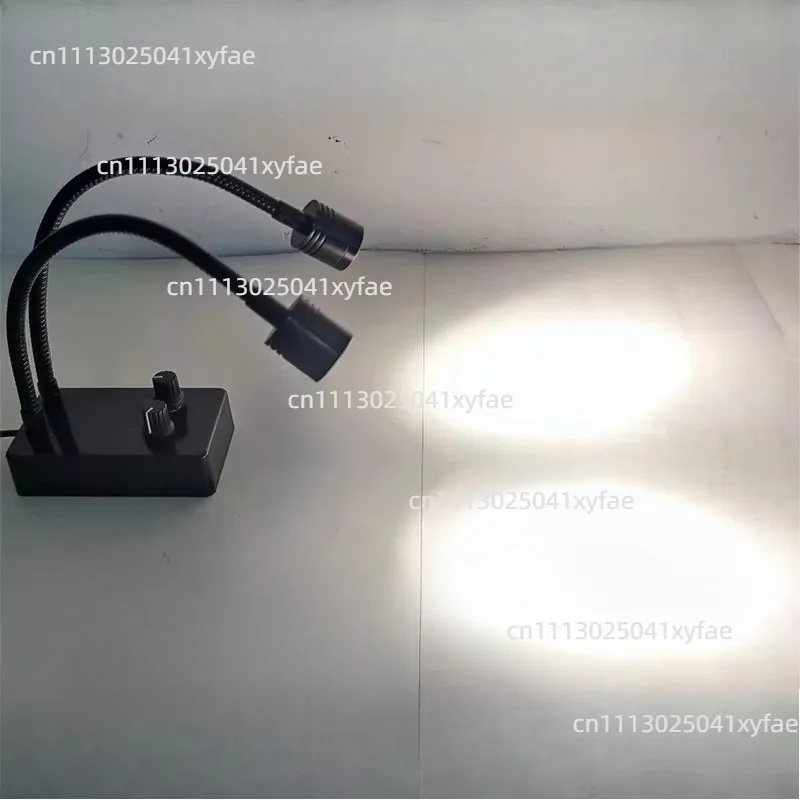 Microscope LED Light Source Gooseneck Lamp Illuminator for Industrial Camera, Phone Soldering & Repair